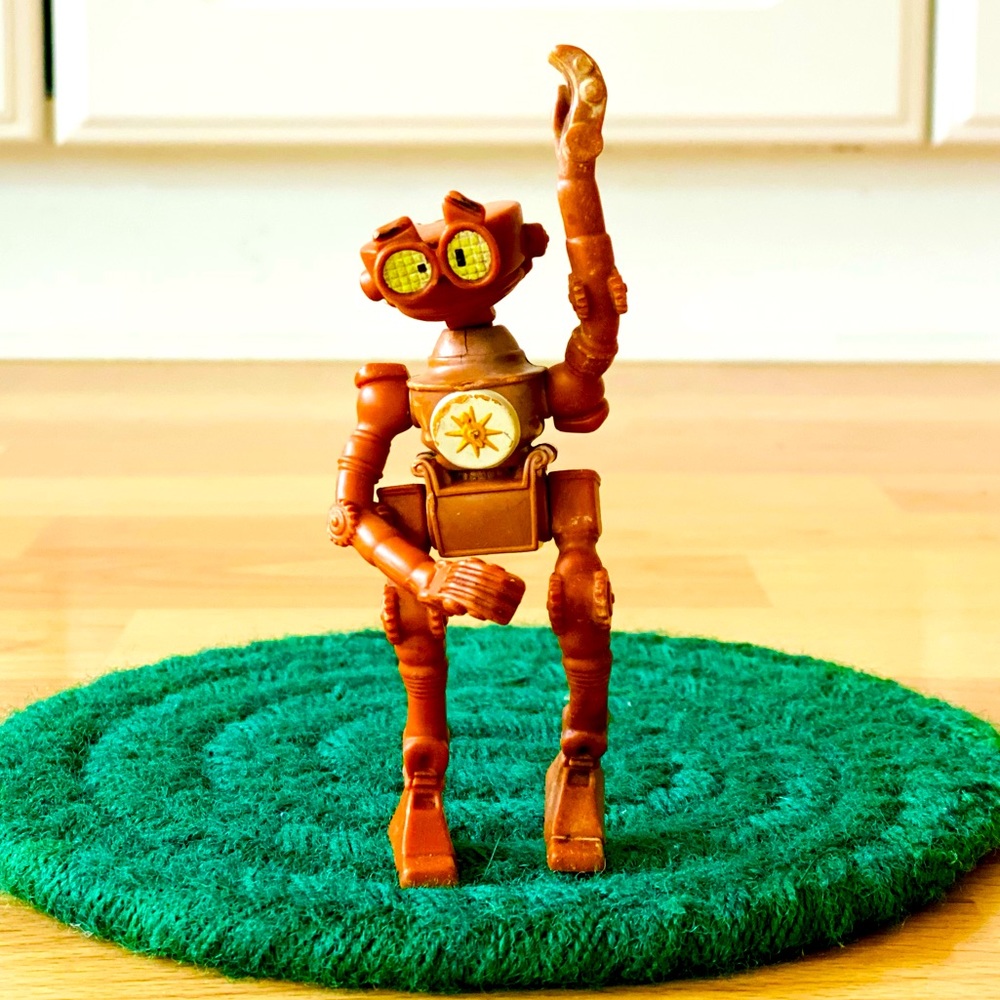 🤖TREASURE PLANET B.E.N Ben The Robot Toy Figure McDonalds Disney